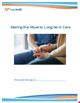 PDF Thumbnail for Making the Move to Long-Term Care