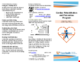 PDF Thumbnail for Cardiac Rehabilitation and Prevention Program