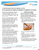 PDF Thumbnail for Clostridioides Difficile Infection (CDI)