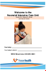 PDF Thumbnail for Welcome to the Neonatal Intensive Care Unit 
