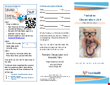 PDF Thumbnail for Pediatric  Observation Unit