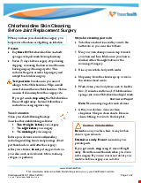 PDF Thumbnail for Chlorhexidine Skin Cleaning Before Joint Replacement Surgery