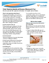 PDF Thumbnail for Viral Gastrointestinal Illness (Stomach Flu)