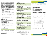 PDF Thumbnail for Radiologic Percutaneous Gastrostomy/Gastrojejunostomy