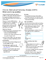 PDF Thumbnail for COPD What to do for my health