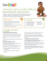 PDF Thumbnail for Live 5-2-1-0 Raising a healthy eater - birth to 12 months