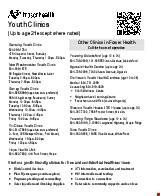 PDF Thumbnail for Youth Clinics