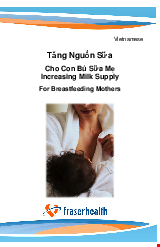 PDF Thumbnail for Increasing Milk Supply for Breastfeeding Mothers