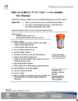 PDF Thumbnail for How to collect a ‘First Catch’ urine sample for Women