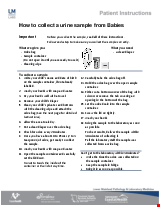 PDF Thumbnail for How to collect a urine sample from Babies