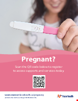 PDF Thumbnail for Pregnant - Register for Support and Services