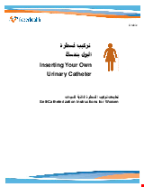 PDF Thumbnail for Inserting Your Own Urinary Catheter - Self-Catheterization Instructions for Women