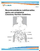 PDF Thumbnail for Colostomy Nutrition Guidelines