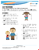 PDF Thumbnail for Create Opportunities for Your Child to Communicate