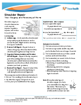 PDF Thumbnail for Shoulder Repair