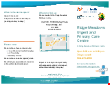 PDF Thumbnail for Ridge Meadows Urgent and Primary Care Centre