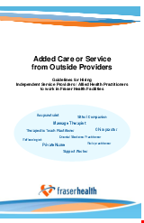 PDF Thumbnail for Added Care or Service from Outside Providers