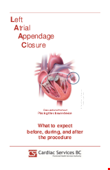 PDF Thumbnail for Left Atrial Appendage Closure: What to expect before, during, and after the procedure
