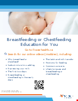 PDF Thumbnail for Breastfeeding or Chestfeeding Education for You