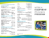 PDF Thumbnail for Medical Equipment Provision Program (MEPP)