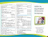 PDF Thumbnail for Medical Equipment Provision Program (MEPP)