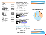 PDF Thumbnail for Hearing Aid Clinics