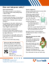 PDF Thumbnail for How can I babywear safely? 