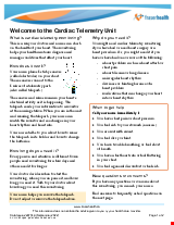 PDF Thumbnail for Welcome to the Cardiac Telemetry Unit