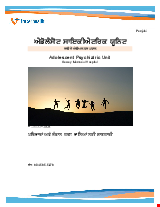 PDF Thumbnail for Adolescent Psychiatric Unit: Information for Families and Caregivers 