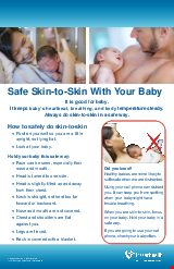 PDF Thumbnail for Safe Skin-to-Skin With Your Baby