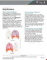 PDF Thumbnail for Belly Breathing
