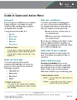 PDF Thumbnail for Guide to Goals and Action Plans