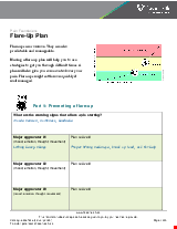 PDF Thumbnail for Flare-Up Plan