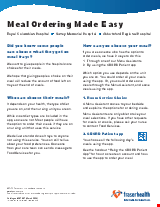 PDF Thumbnail for Meal Ordering Made Easy
