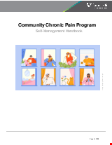PDF Thumbnail for Community Chronic Pain Program - Booklet