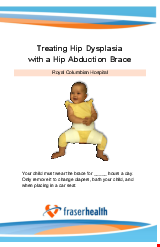 PDF Thumbnail for Treating Hip Dysplasia with a Hip Abduction Brace