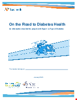 PDF Thumbnail for On the Road to Diabetes Health